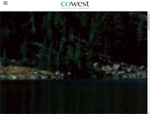 Tablet Screenshot of cowest.com